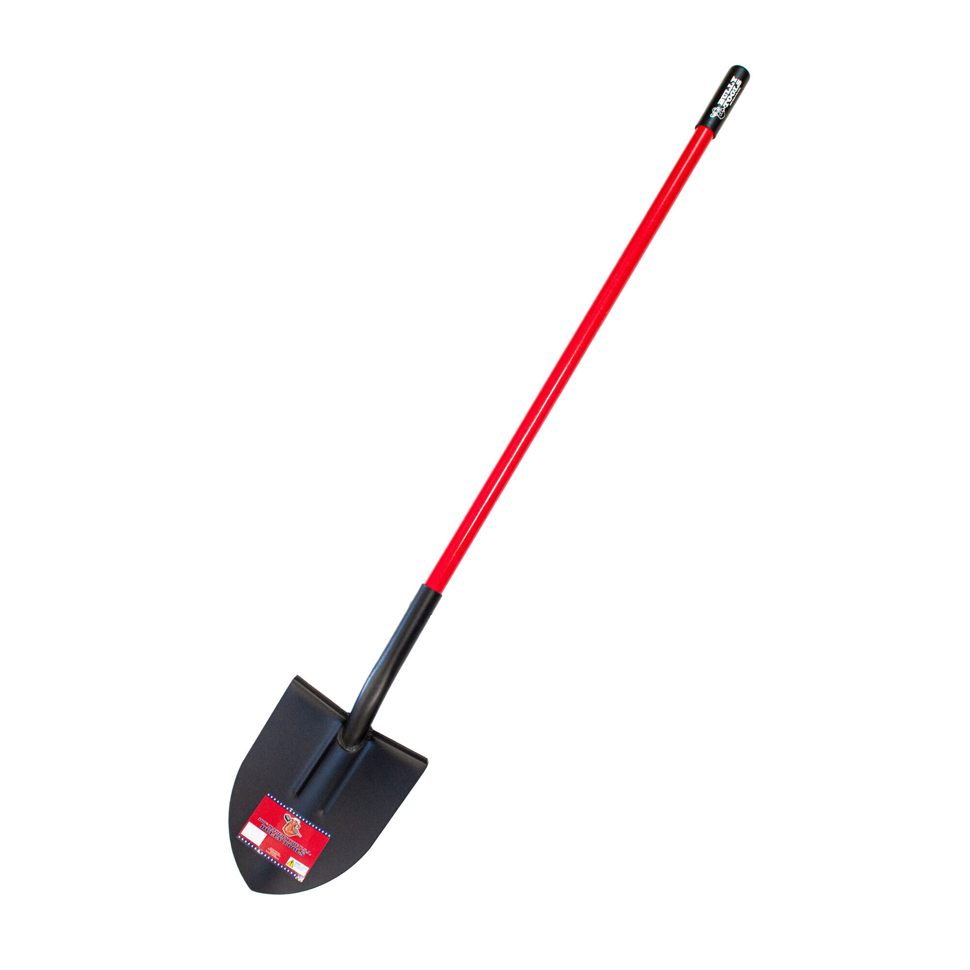 Bully Tools, 12-Gauge Round Point Shovel w/Long Handle, Model# 92515